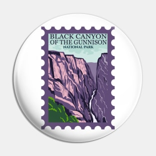 Black Canyon of the Gunnison National Park Stamp Pin