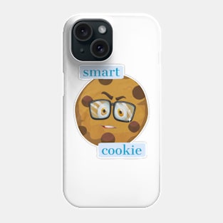 smart cookie black Phone Case