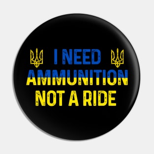 Zelenskyy I Need Ammunition Not A Ride Pin