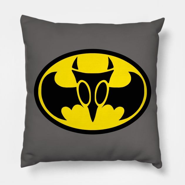 Bat Invader Pillow by Federation Skum Kosplay