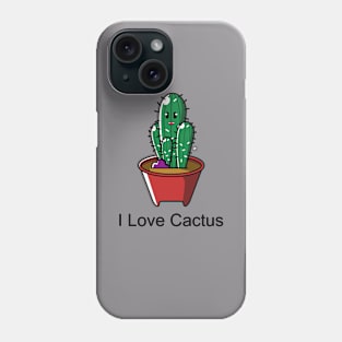 i love cactus #1 Phone Case