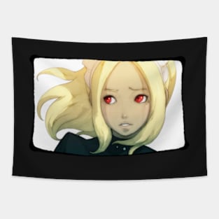 Gravity Rush - Kat Worried Maid Portrait Tapestry