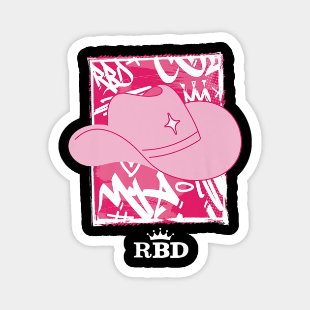 RBD Rebelde Tour 2023 Funny Pink Magnet by kyoiwatcher223