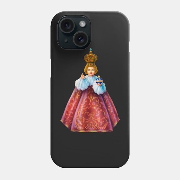 Child Jesus of Prague Phone Case by alinerope