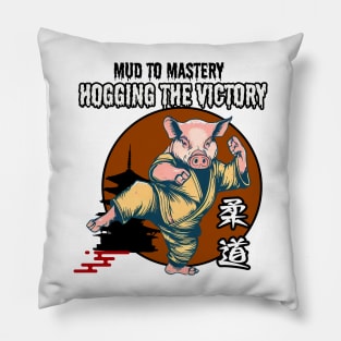 Judo pig Pillow