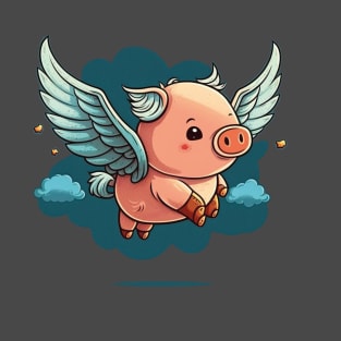 winged piggy T-Shirt