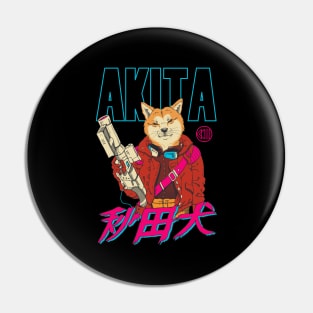 Akita Neo Tokyo Pin