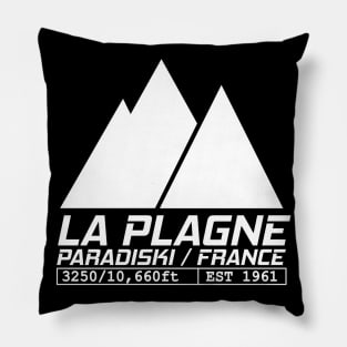 La Plagne France Ski Resort Paradiski Skiing Pillow