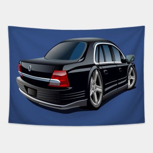 cartoon car Tapestry