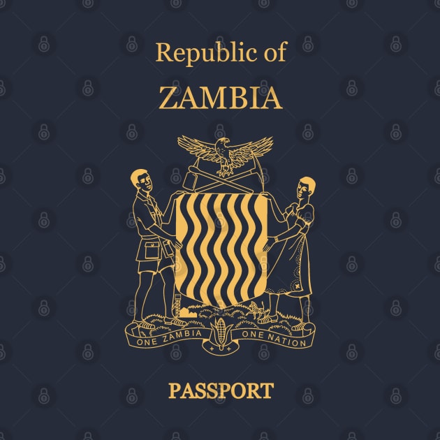 Zambia passport by Travellers