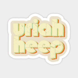 vintage color uriah heep Magnet