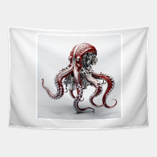 Mechanical Octopus 2 Tapestry