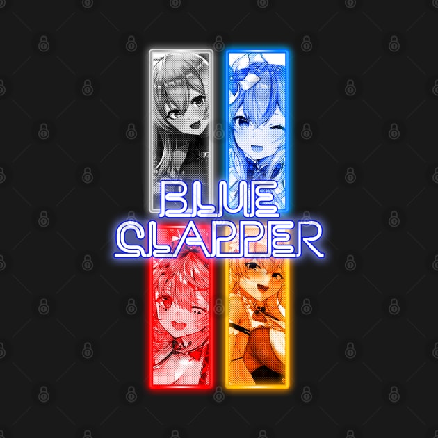 Blue Clapper Hololive 5th Gen by TonaPlancarte