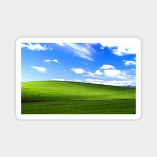 Windows XP Meadow Magnet