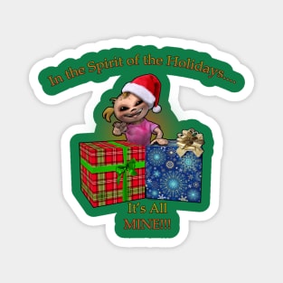 Ms. Margi's Holiday Special Magnet