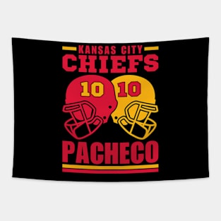 Kansas City Chiefs Pacheco 10 American Football Retro Tapestry