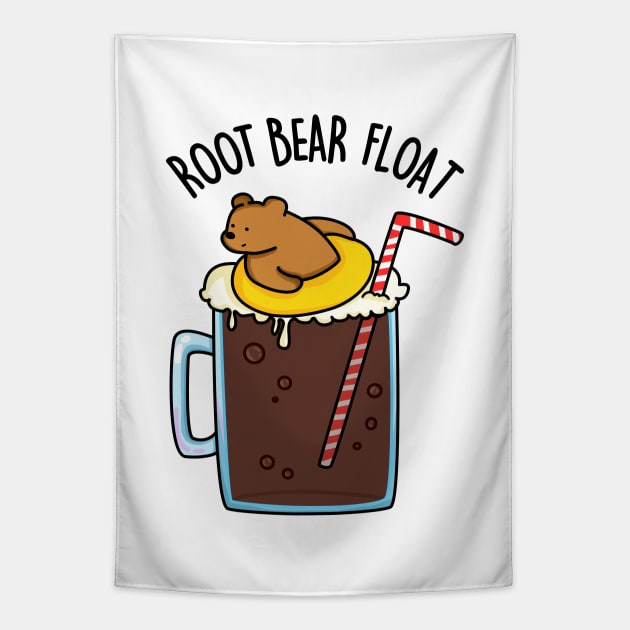 Root Bear Float Cute Root Beer - pun life Tapestry by punnybone