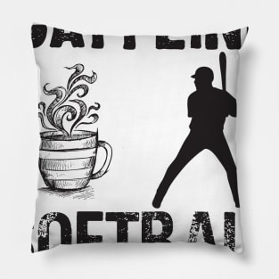 I Run On Caffeine Softball  And Cuss Words Pillow