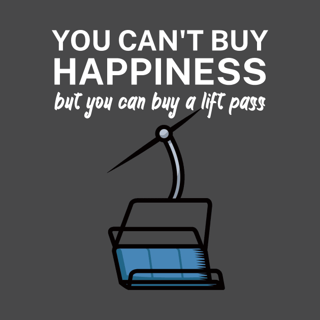 You cant buy happiness but you can buy a lift pass by maxcode