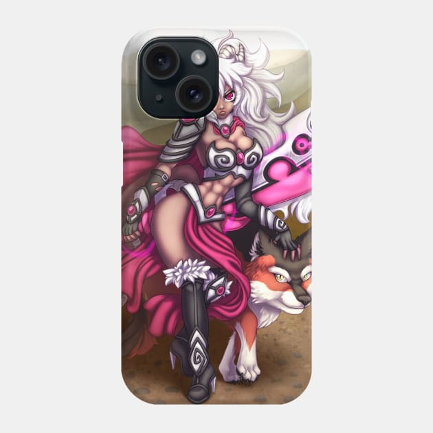 Canvas Swap Issue 1 Collab - Demon Warrior Phone Case by Temrin