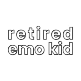 Retired emo (font) T-Shirt