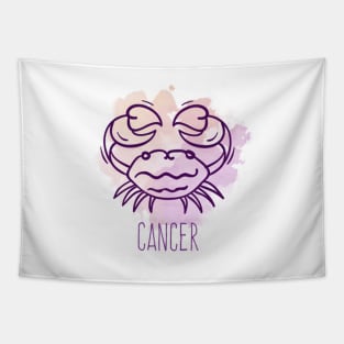 Cancer Sign Tapestry