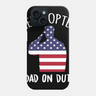 Helicopter dad Phone Case