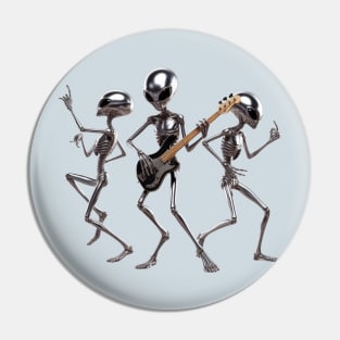 Funny alien dance Pin