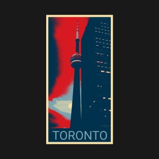 Toronto in Shepard Fairey style T-Shirt