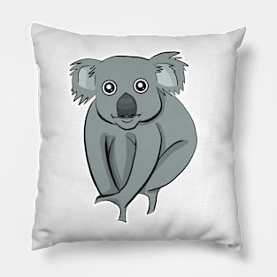 Cute koala sitting Pillow