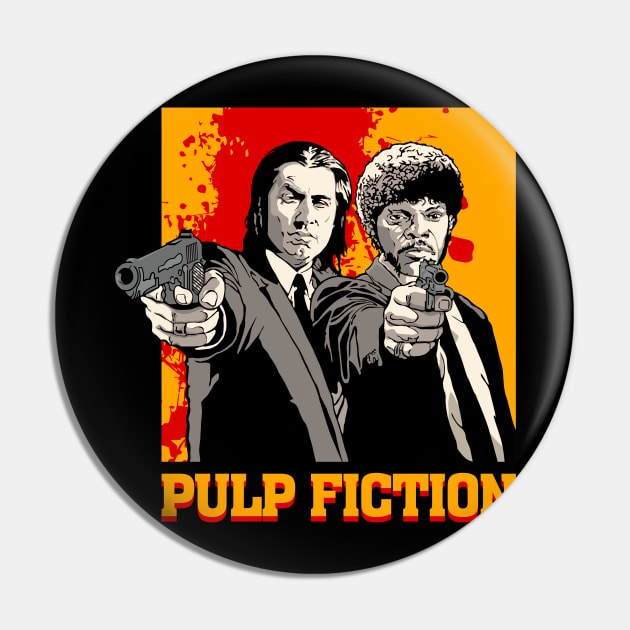 John Travolta Samuel L. Jackson pulp fiction Pin by VizRad