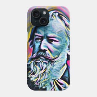 Johannes Brahms Portrait | Johannes Brahms Artwork 8 Phone Case