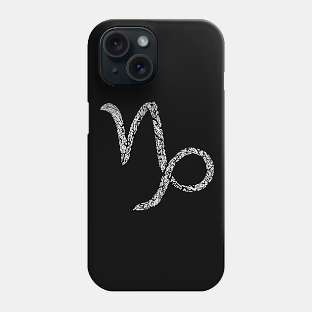 Capricorn Phone Case by JOHNF