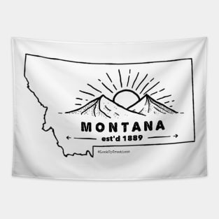 Montana- est'd 1889 Tapestry