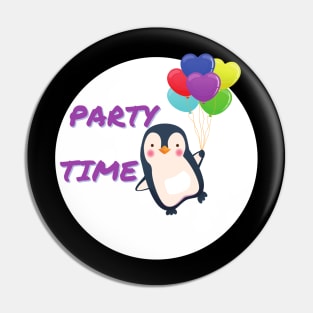 Party Penguin Pin