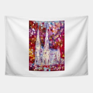 Gothic Grandeur: St. Patrick's Cathedral in New York Tapestry