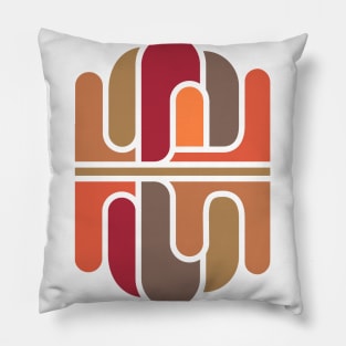 Geometric elegant modern mid century Pillow