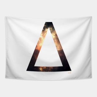 Delta Space letter concept Tapestry