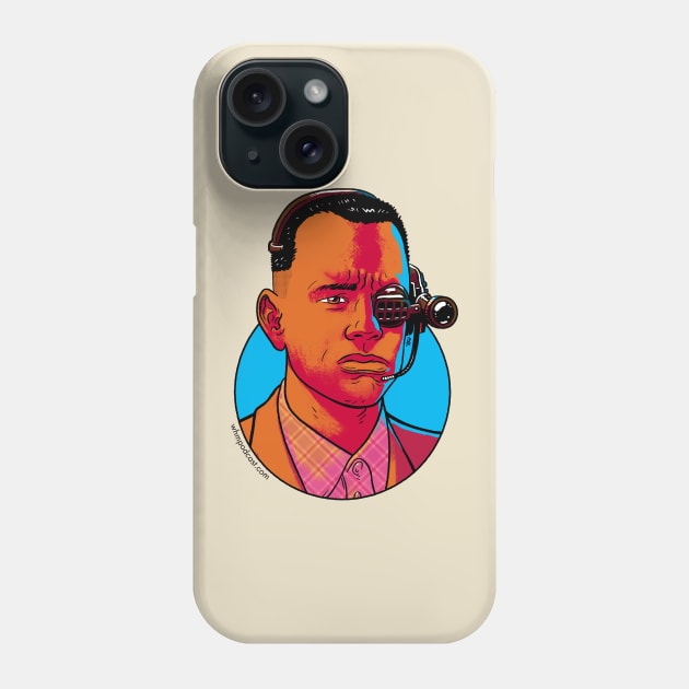 Forrest the Universal Soldier Phone Case by We Hate Movies