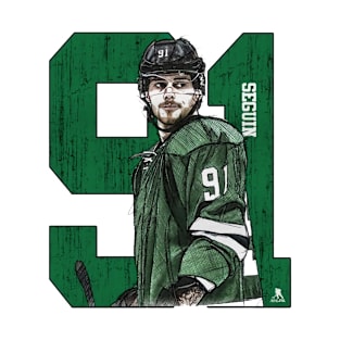 Tyler Seguin Dallas Sketch 91 T-Shirt