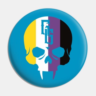 Nonbinary Pride Gehenna Pin