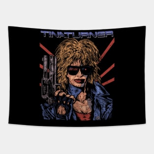 "WHO NEEDS A HEART WHEN A HEART CAN BE TERMINATED" Tapestry