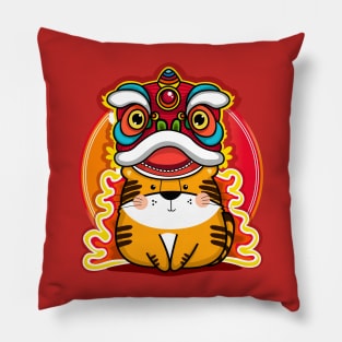 Chinese New Year Tiger Pillow