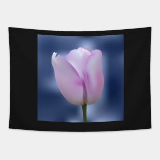 Realistic purple tulip Tapestry