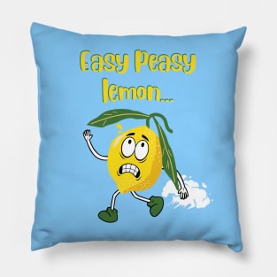 Easy Peasy Lemon funny design Pillow