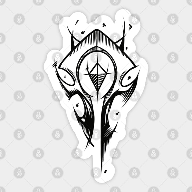 For The Horde! - Warcraft - Sticker