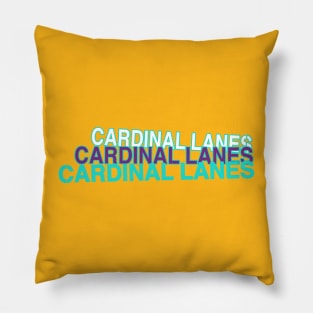 Cardinal Lanes Pillow