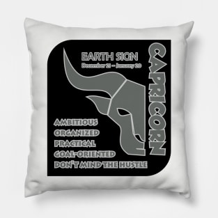 Zodiac Capricorn Pillow