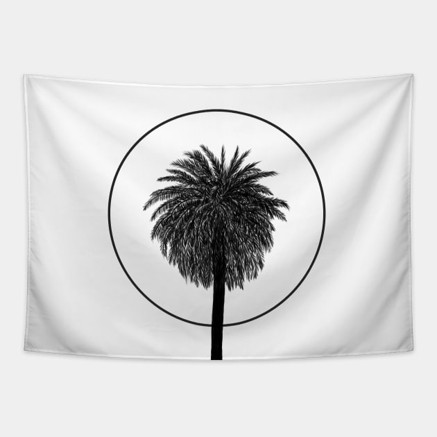 Phoenix canariensis Tapestry by Bioshart