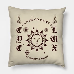 Clairvoyant Alchemy & Tarot Pillow